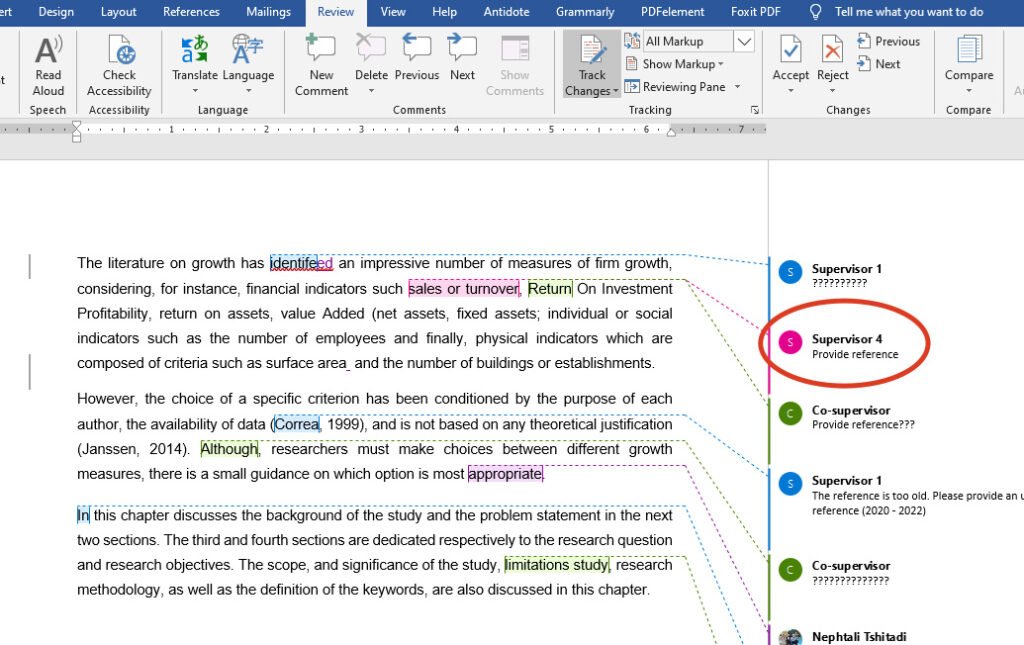 How to change the existing author name for comments in Word – Nephsonic